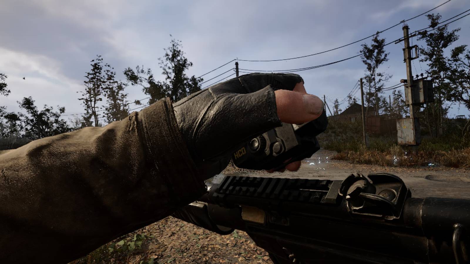 Attaching a holosight in Stalker 2