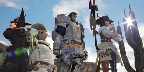 final fantasy 14 mobile trailer warriors of light