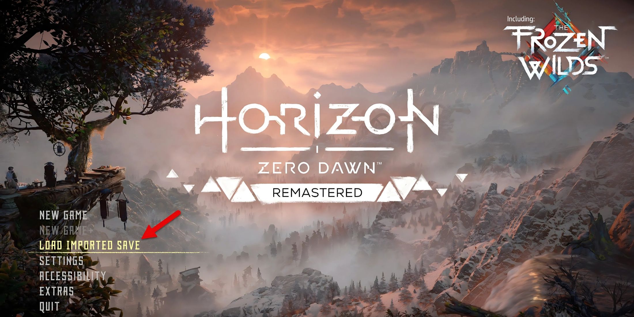 Import Save File Feature Horizon Zero Dawn Remastered