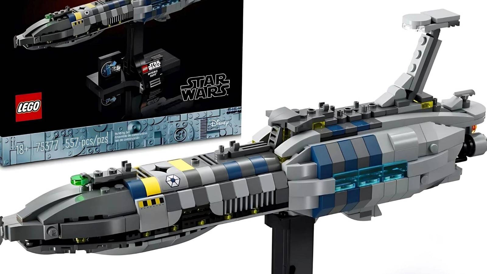 The 25th anniversary Invisible Hand LEGO set from Target