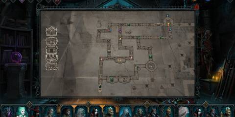 Iratus Lord of the Dead map overview