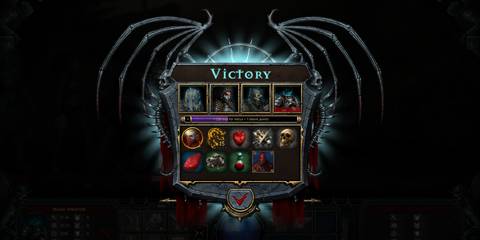 Iratus Lord of the Dead Victory screen