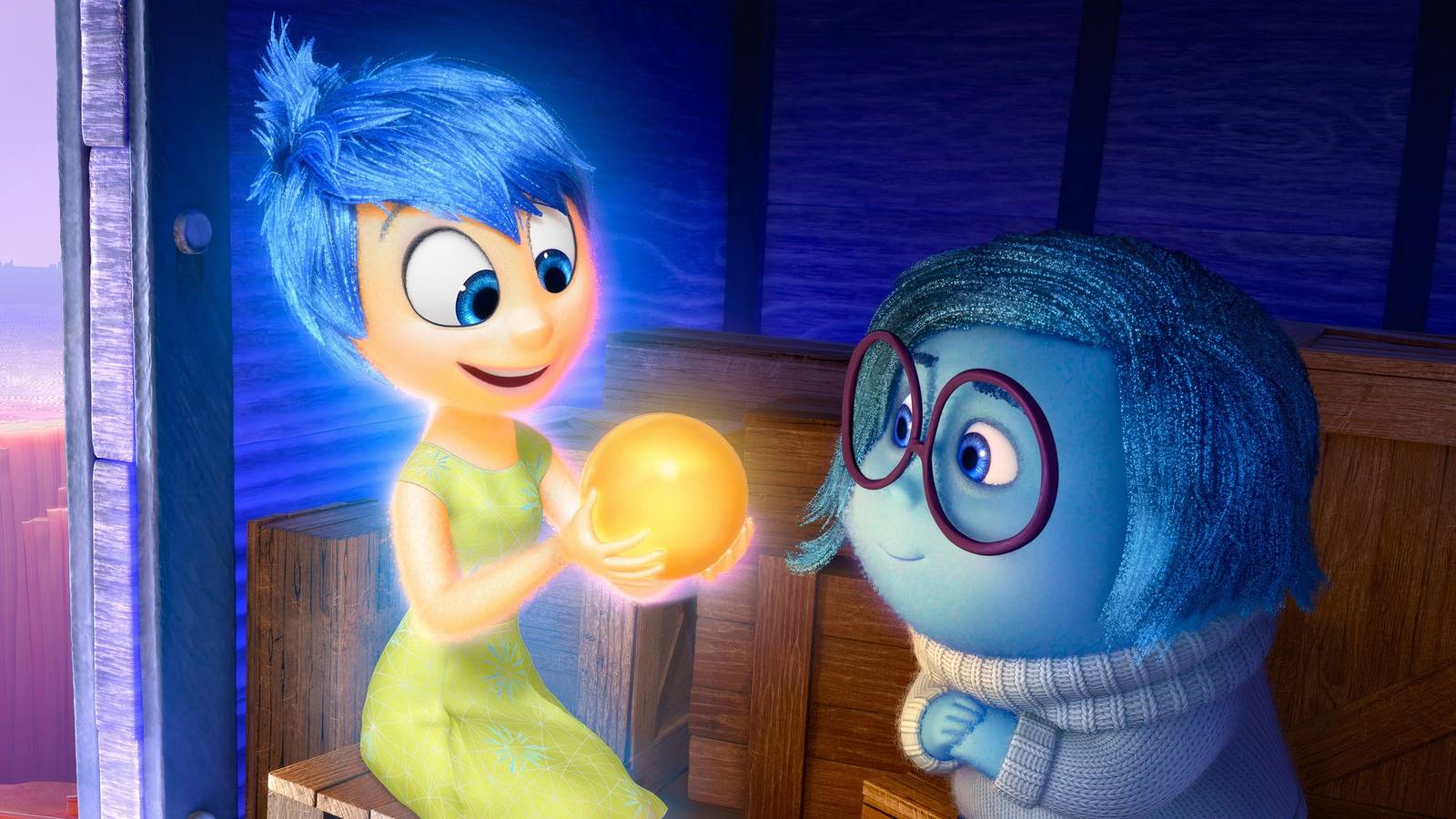 Joy and Sadness in Inside Out 
