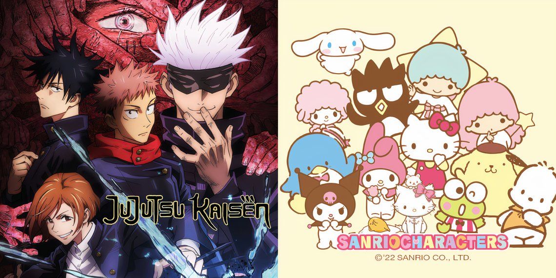 Jujutsu Kaisen Teams Up with Sanrio with Adorable Results