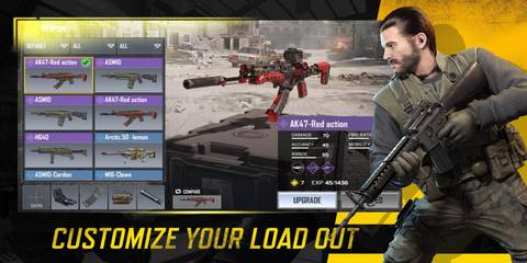 Key Art Showing Create-A-Class Functionality In Call Of Duty Mobile