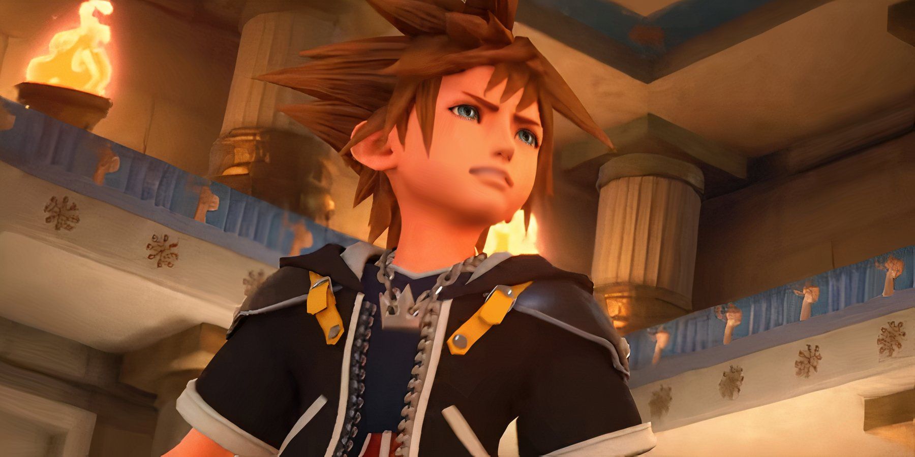 sora staring ahead