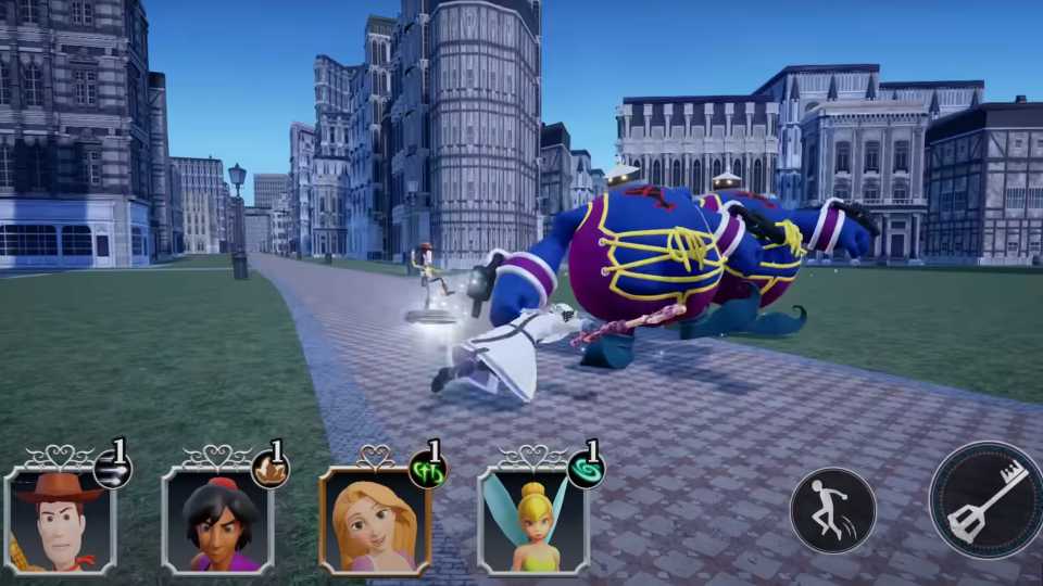 Kingdom Hearts Missing Link In Game Screenshot 5