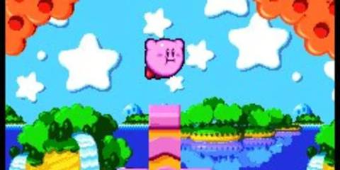 Kirby Super Star Kirby Flying