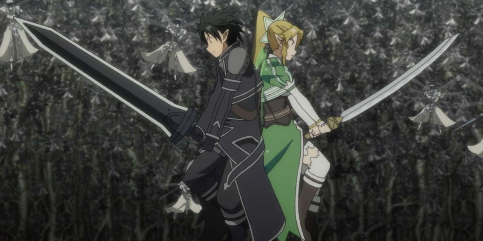 Kirito Leafa Back to Back