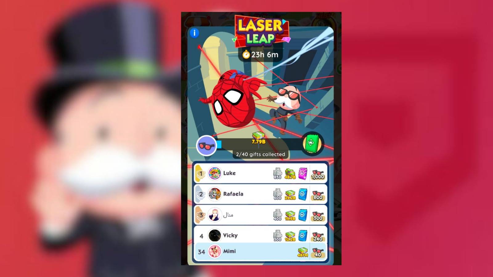 laser leap monopoly go