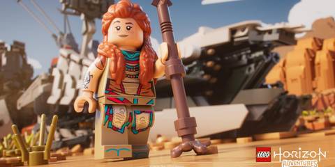 Aloy in LEGO Horizon Adventures