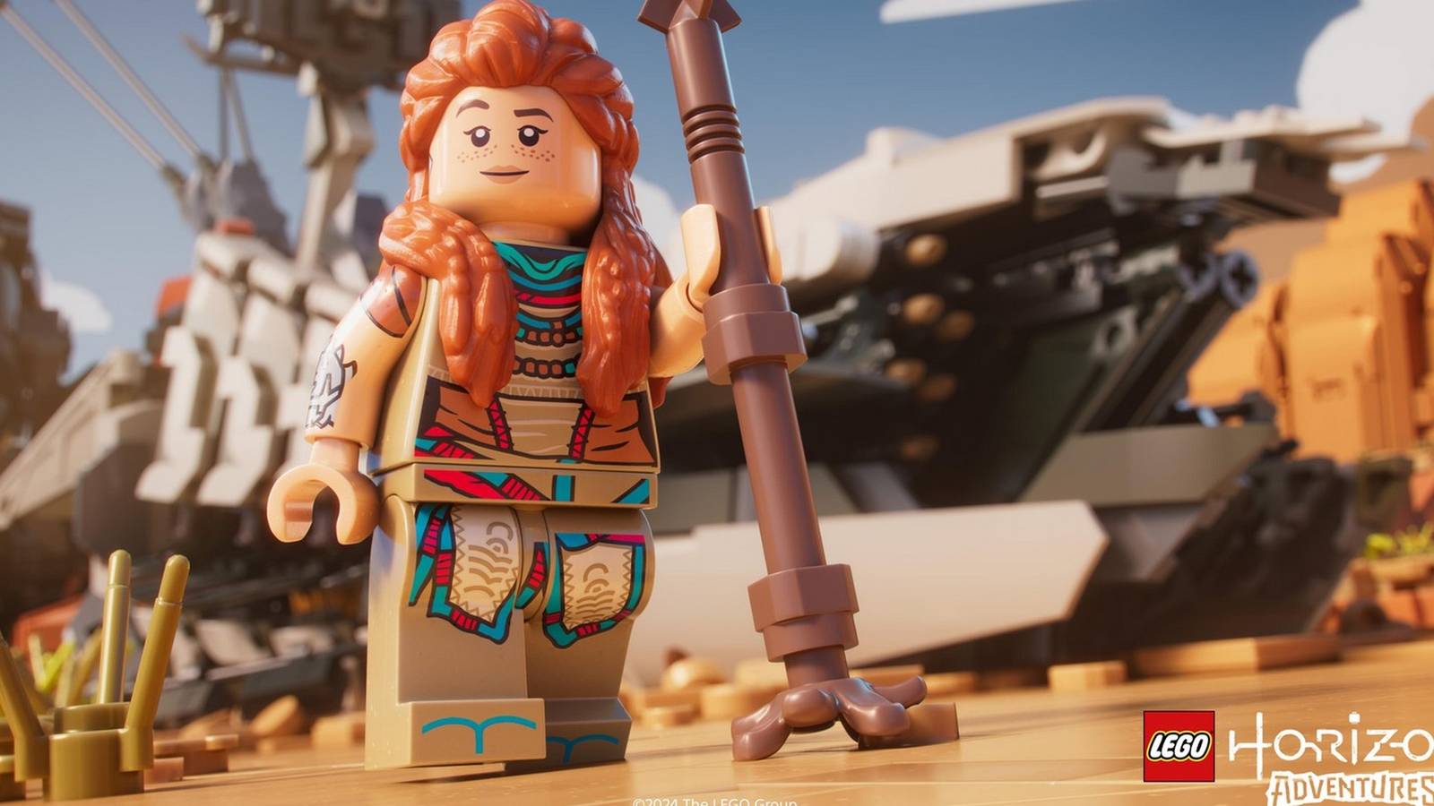Aloy in LEGO Horizon Adventures
