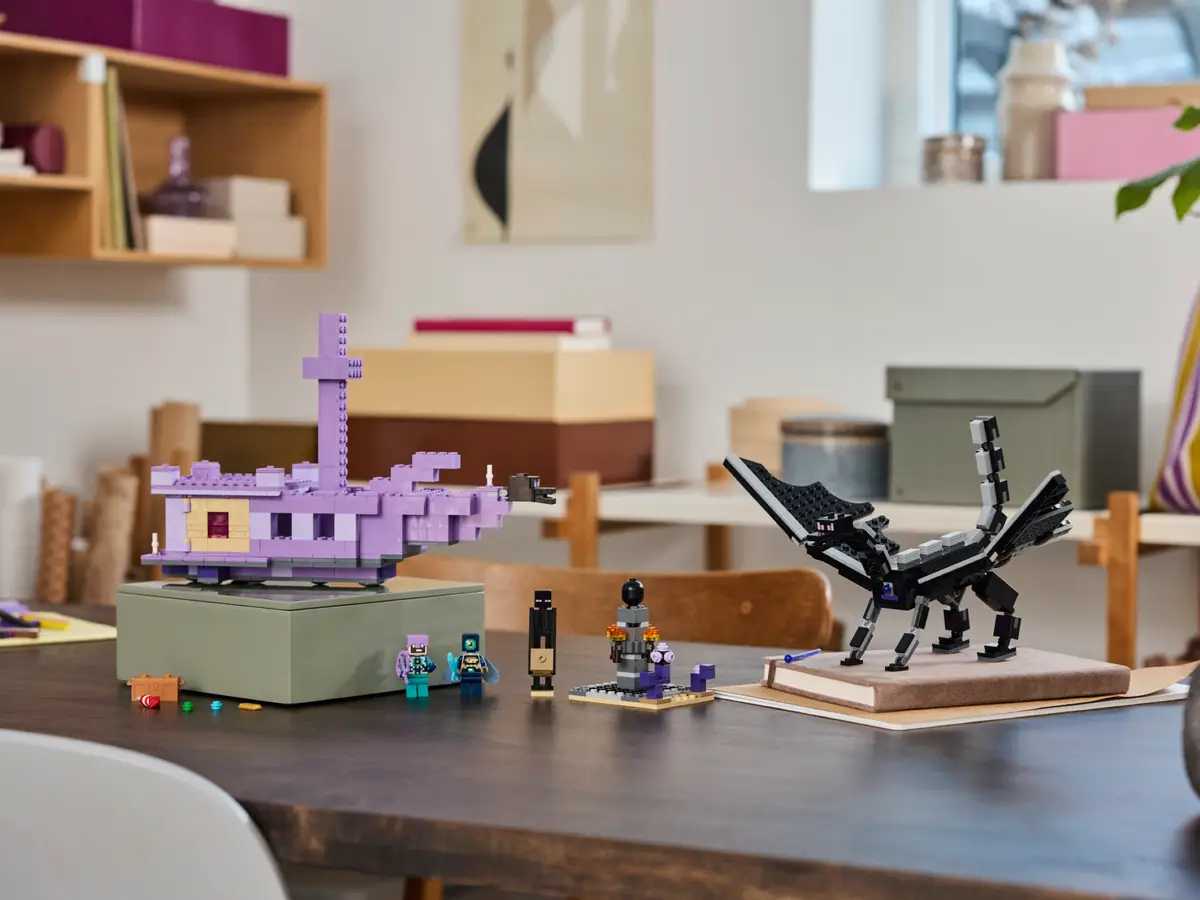 LEGO Minecraft Ender Dragon End Ship 4