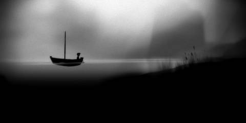 Limbo - A young boy sailing in a boat