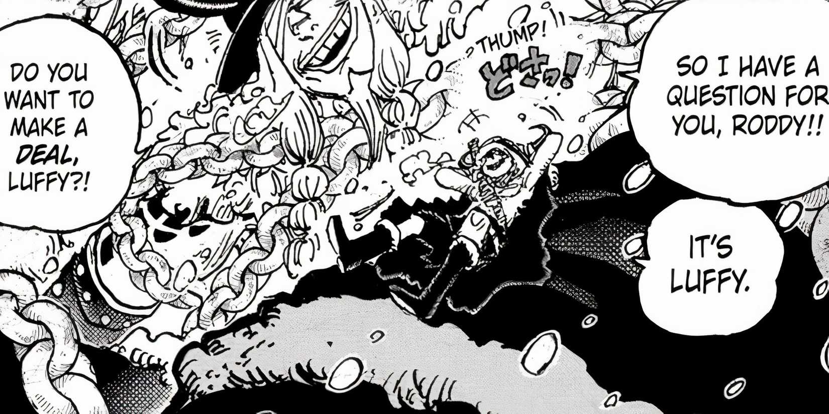 loki and luffy one piece 1132