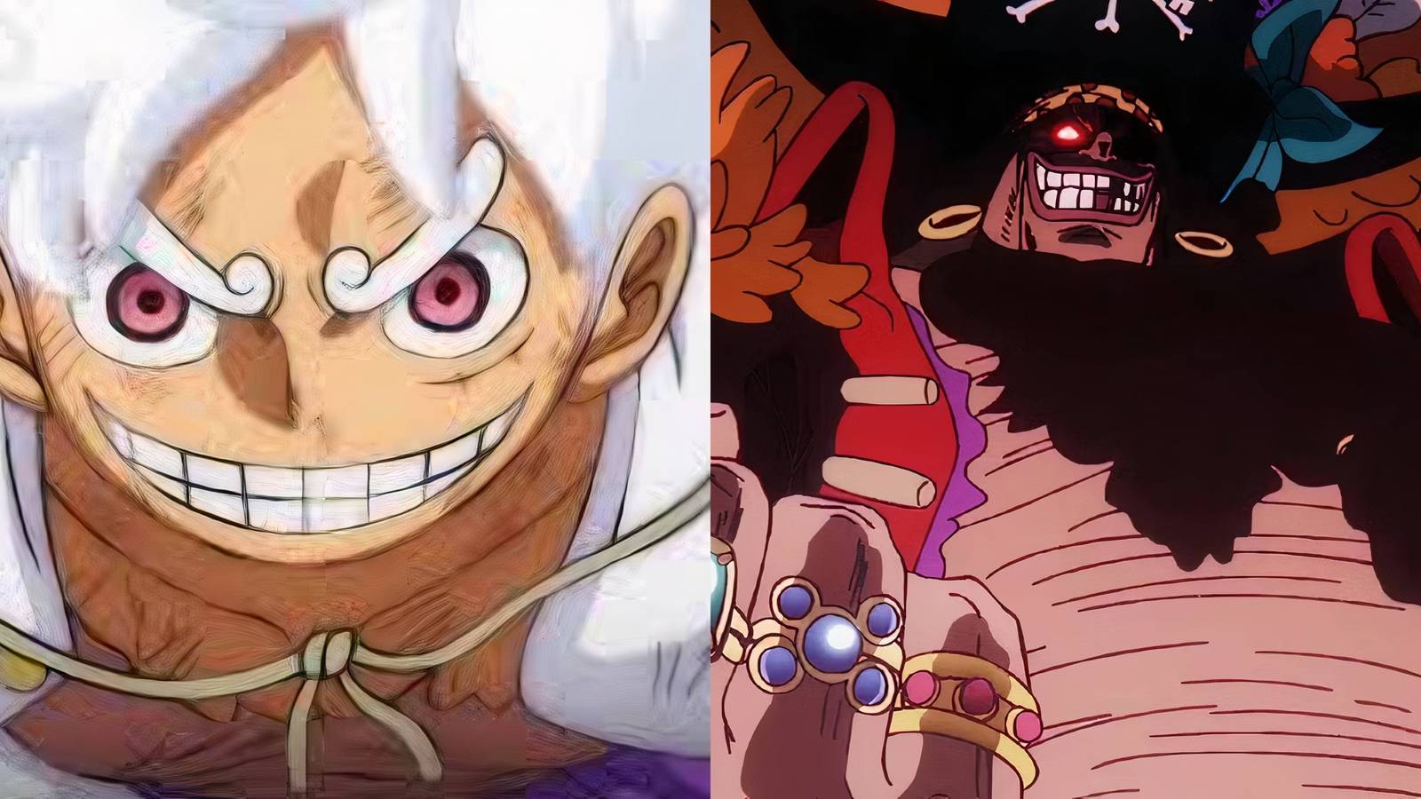 Luffy Versus Blackbeard