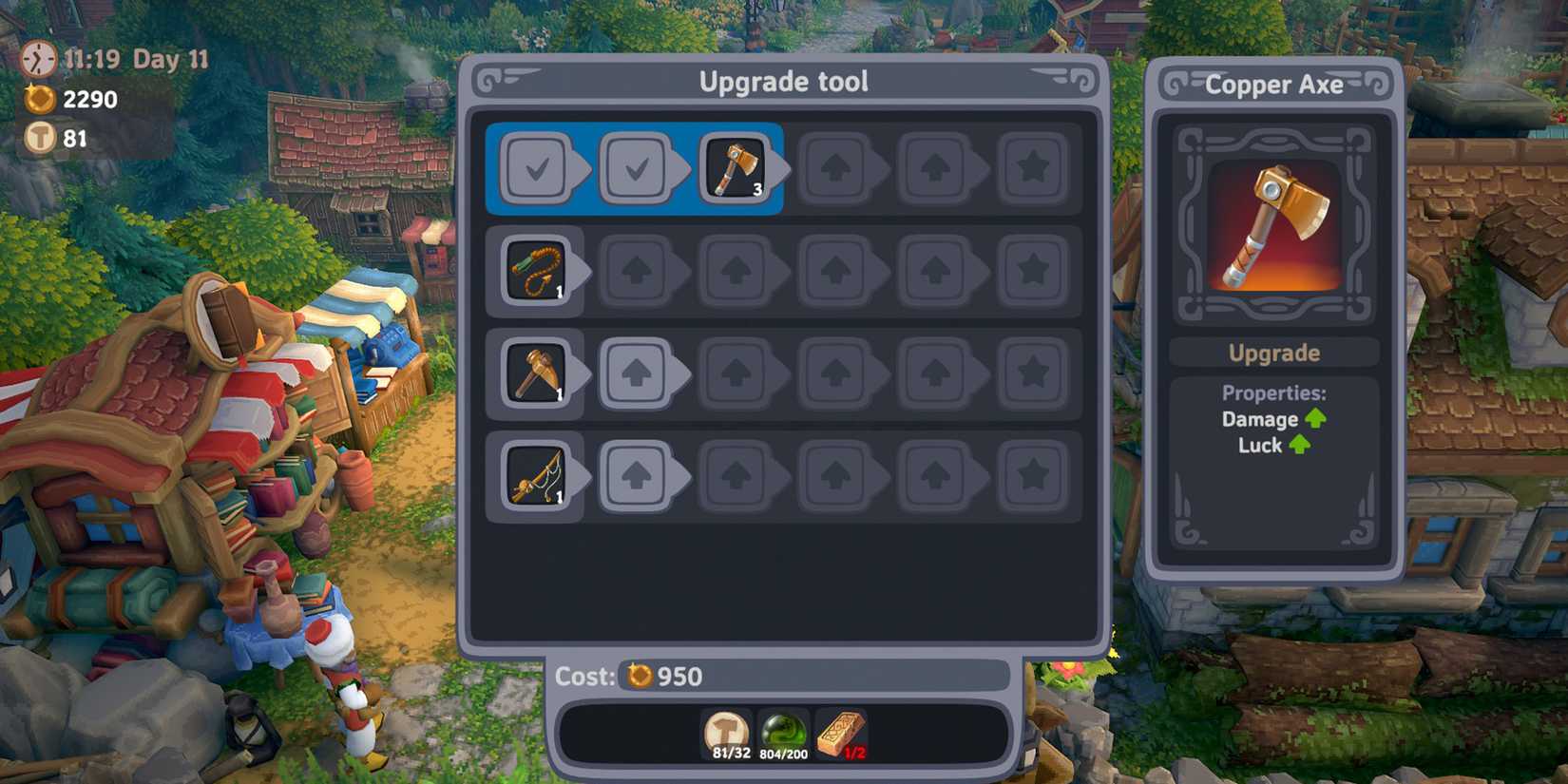 Luma Island: How To Upgrade Tools