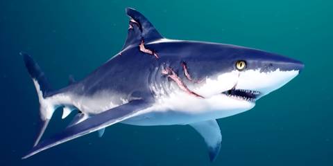 Gameplay screenshot of Maneater