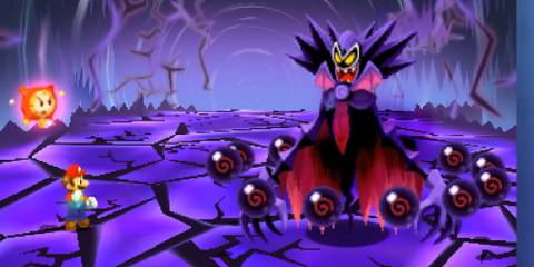 Gameplay screenshot of Mario & Luigi: Dream Team