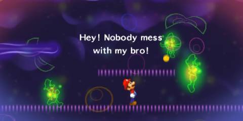 Gameplay screenshot of Mario & Luigi: Dream Team