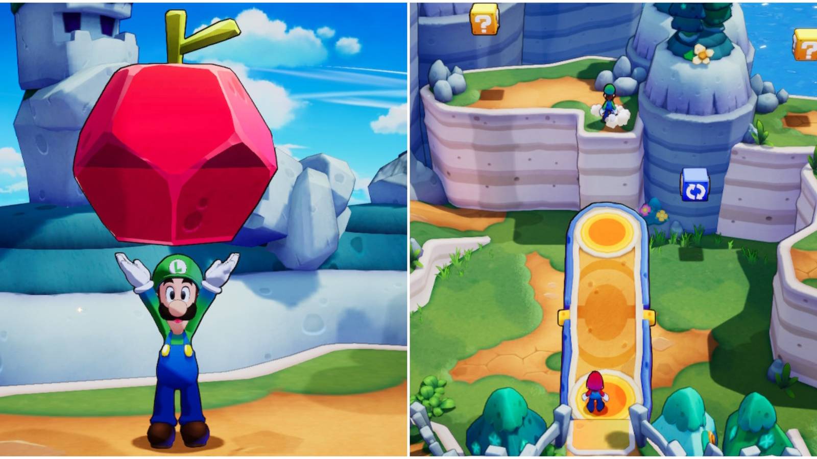 mario luigi brothership offerings