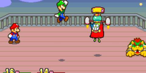 Mario & Luigi Superstar Saga Fighting fawful 