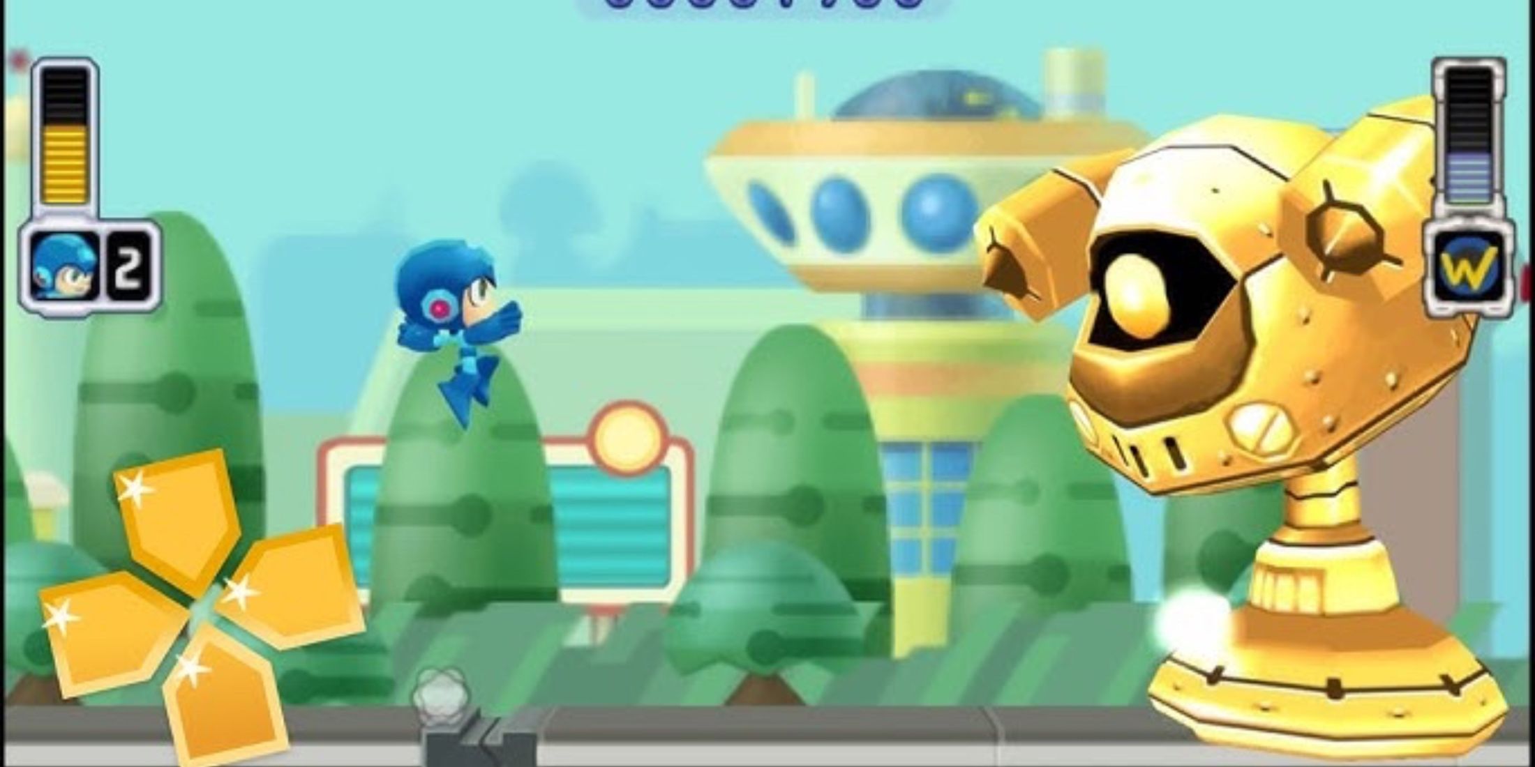 Mega Man Powered Up Yellow Devil