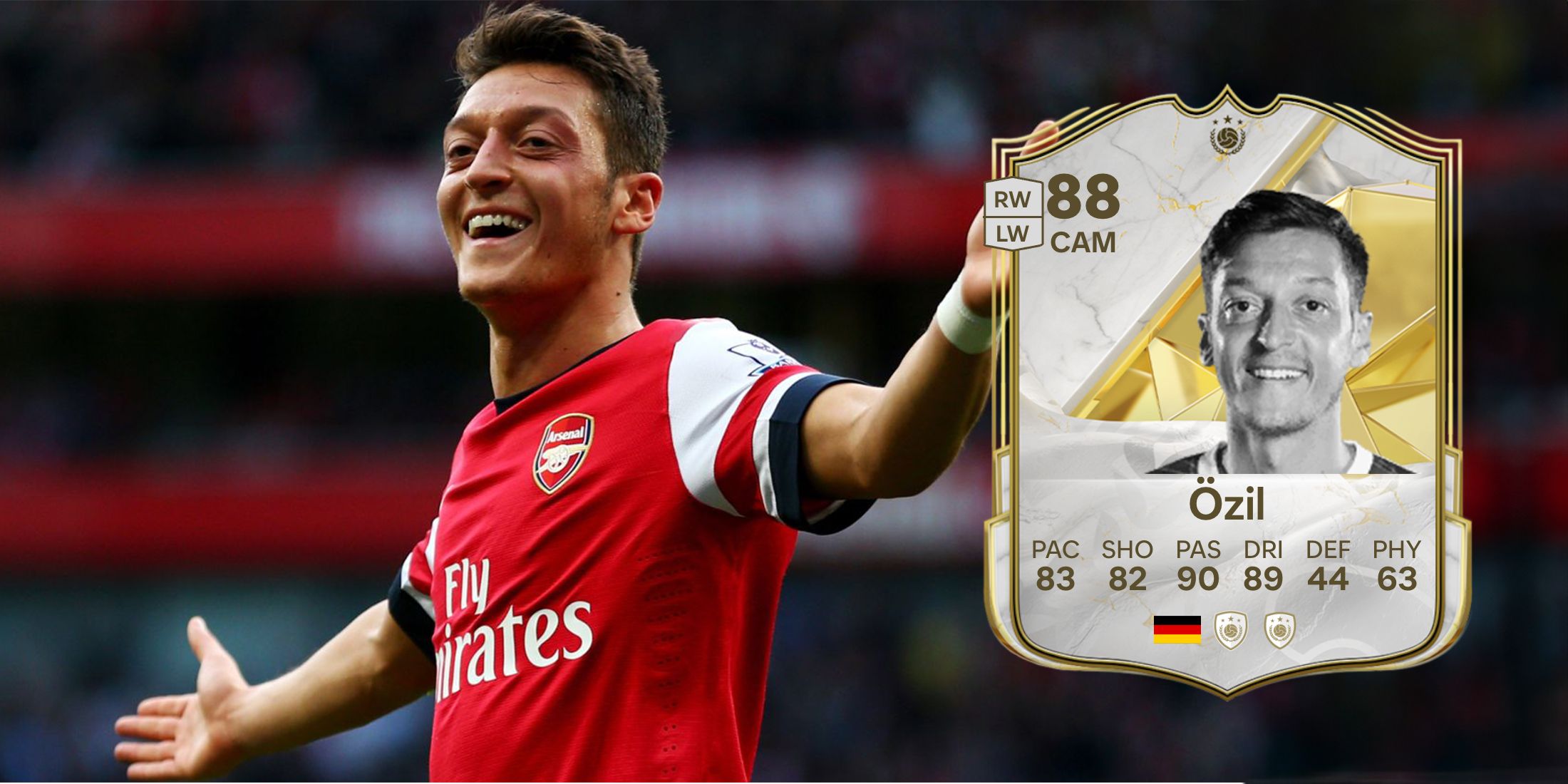 Mesut Ozil EA Sports FC 25 Ultimate Team Card