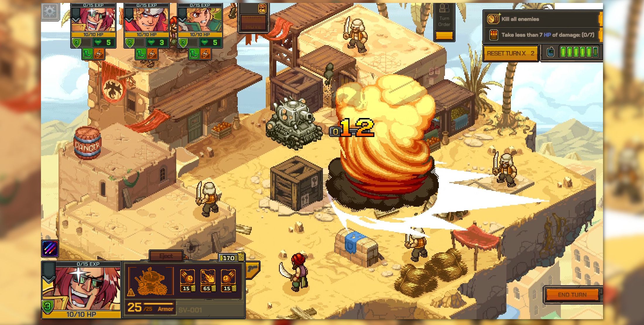 How Metal Slug Tactics Brings Shoot 'Em Up Vibes To Turn Based Strategy