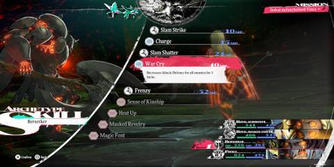 Basilio Using War Cry On Vinca