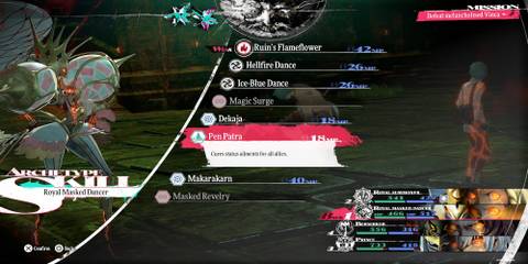 The Royal Masked Dancer About To Cask Ren Patra