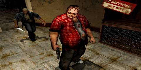 james sneaking up on a gang member in manhunt