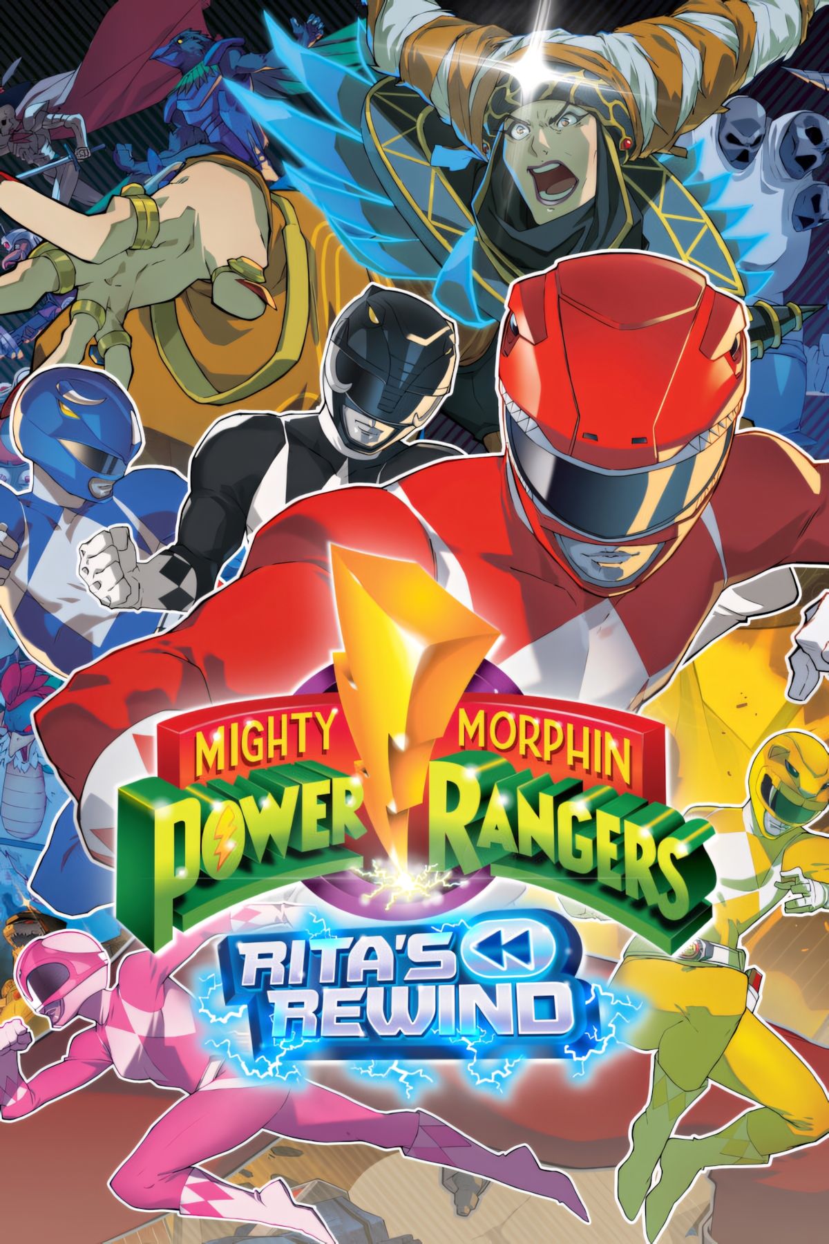 Mighty Morphin Power Rangers Rita's Rewind Tag Page Cover Art