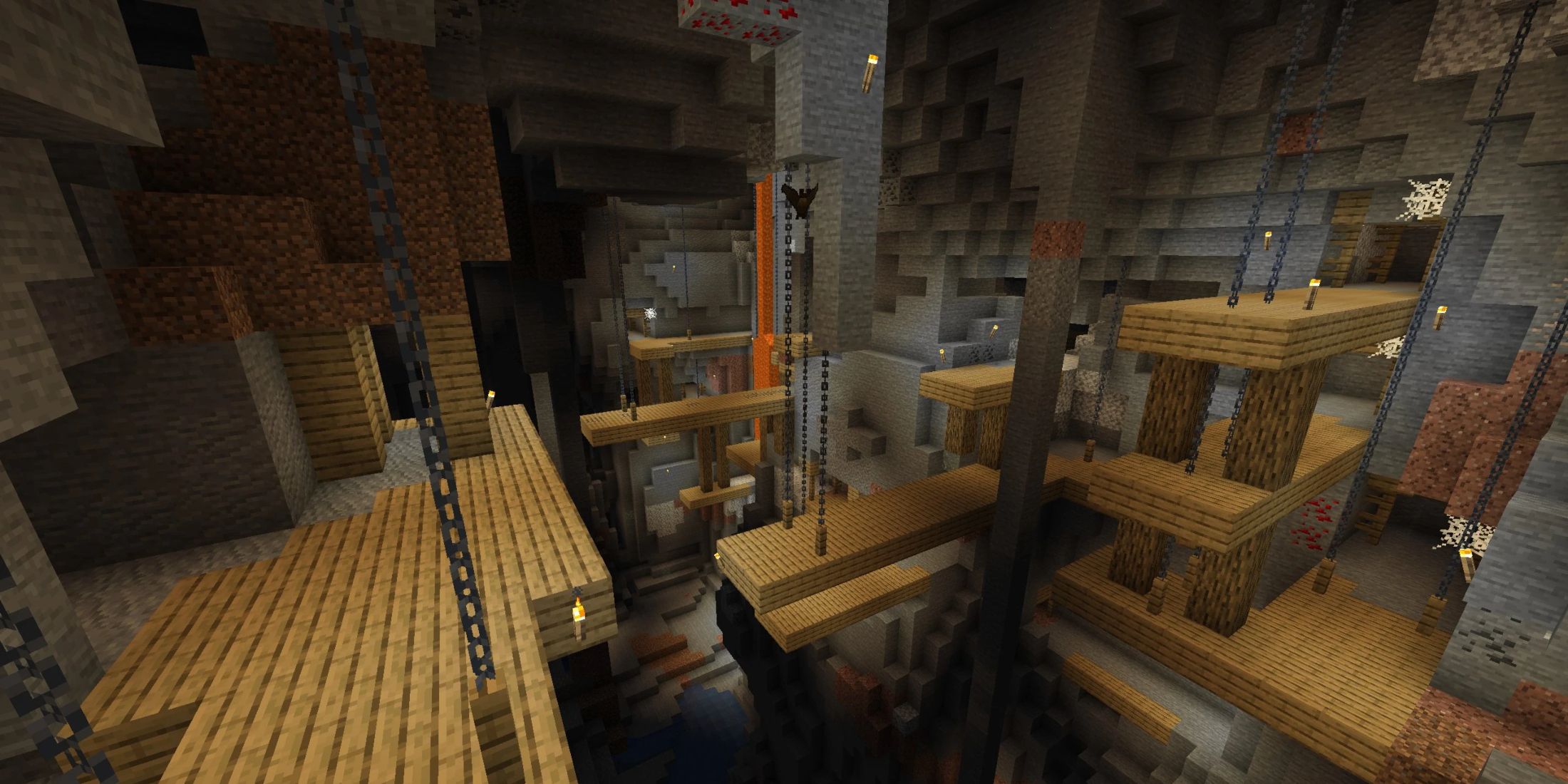 A mineshaft