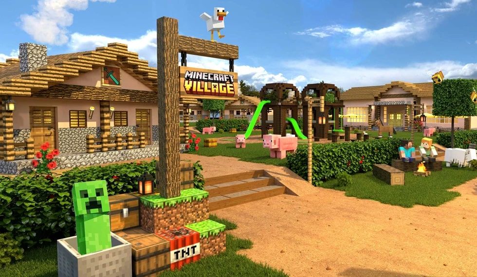 Minecraft is Getting Its Own Theme Parks