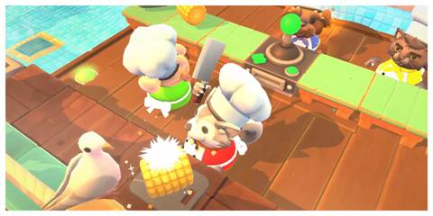 Overcooked 2 - Steam Screenshot (Chopping Corn)