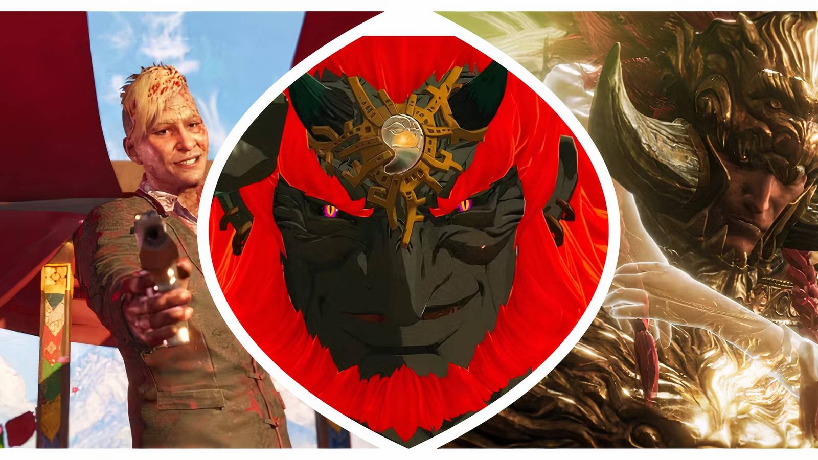 Ganondorf, Promised Consort Radahn and Pagan Min 