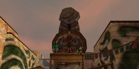 the opening scene of Majora's mask