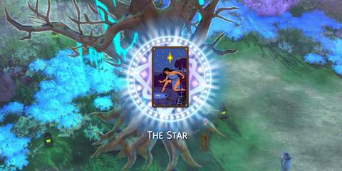 the star tarot card by the guardian tree