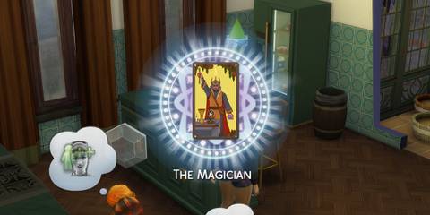 the magician tarot card