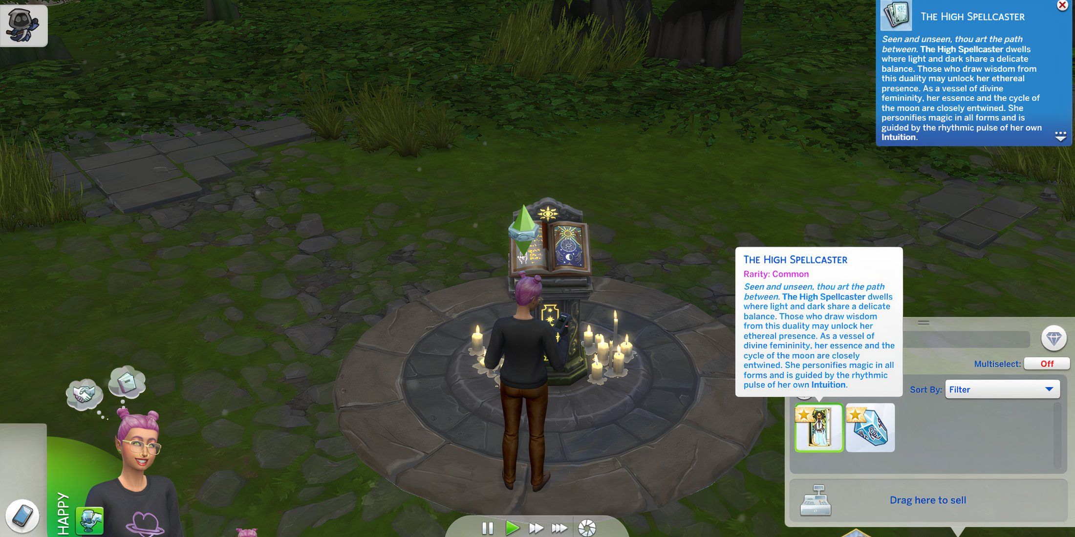 The Sims 4: How to Get All Cards in Lady Ravendancer's Tarot Deck