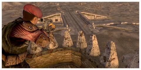 Fallout: New Vegas - Steam Screenshot (Aiming A Rifle)