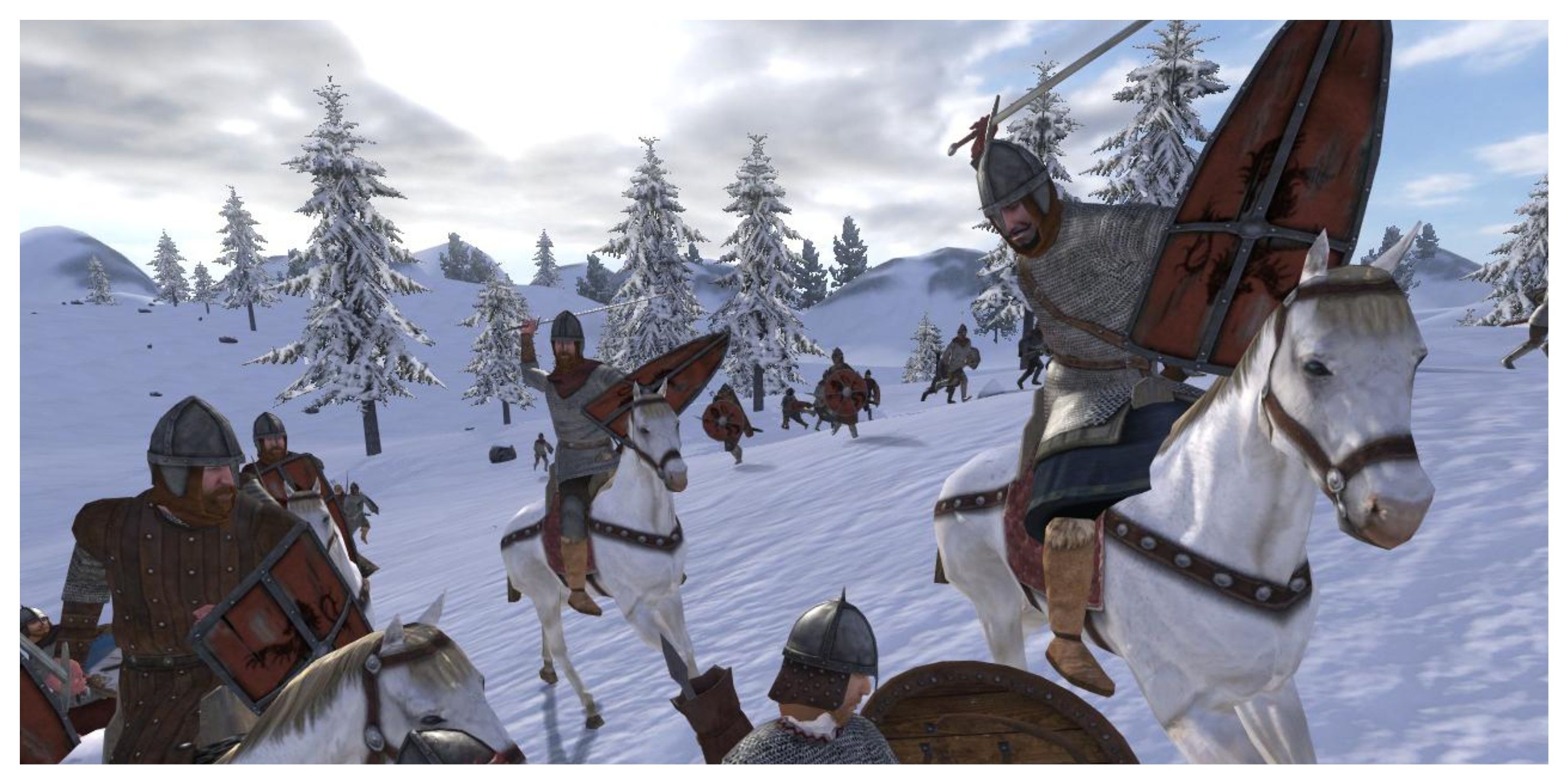 Mount & Blade: Warband - Steam Screenshot (A Battle In The Snow)