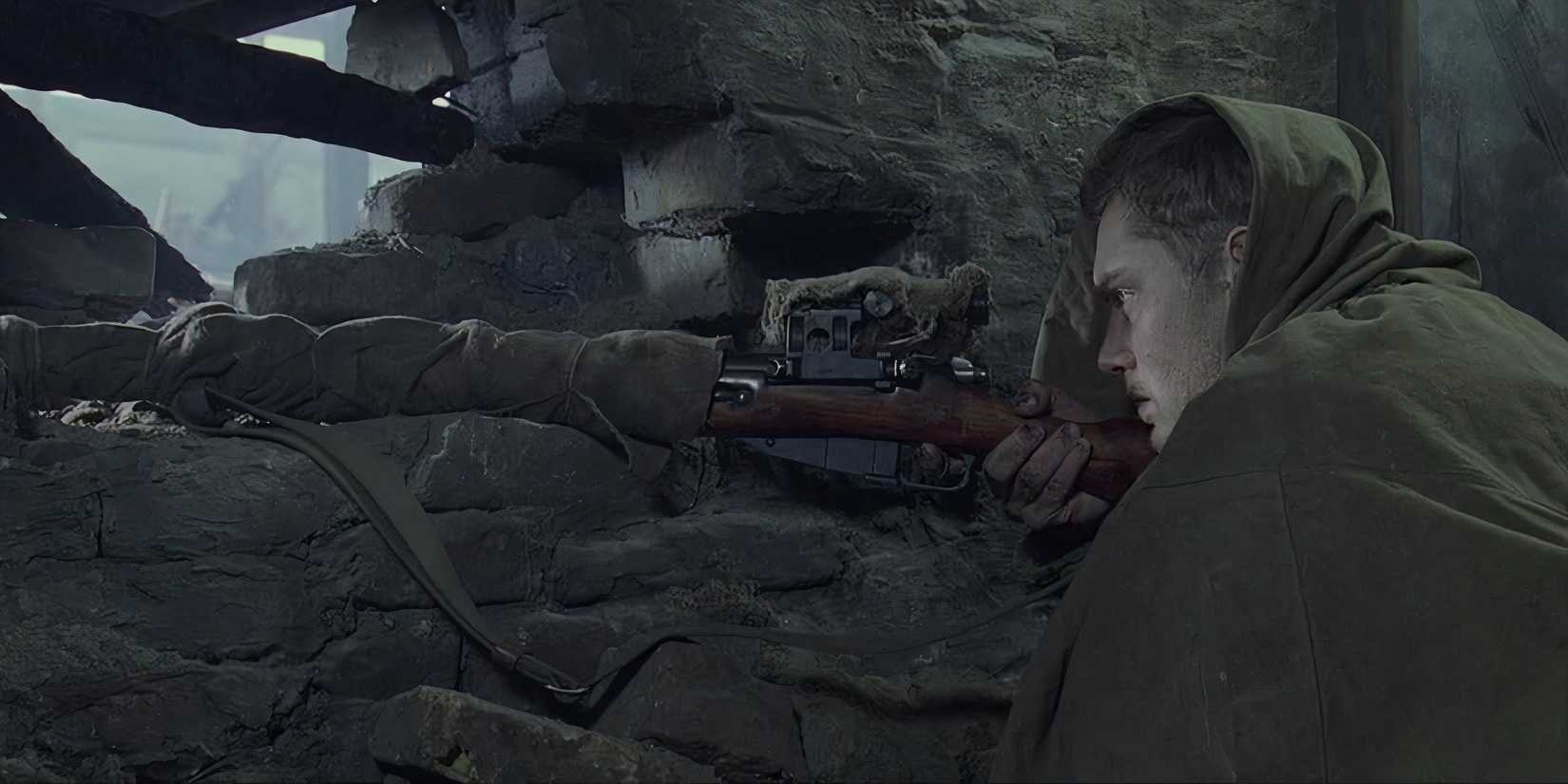 10 Movies Warhammer 40k Fans Should Watch  Jude Law aims down a sniper rifle