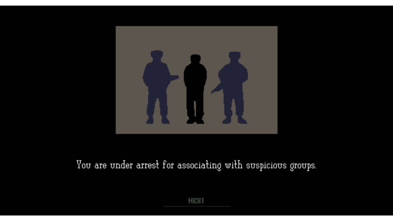 Papers, Please - Steam Screenshot (Under Arrest)