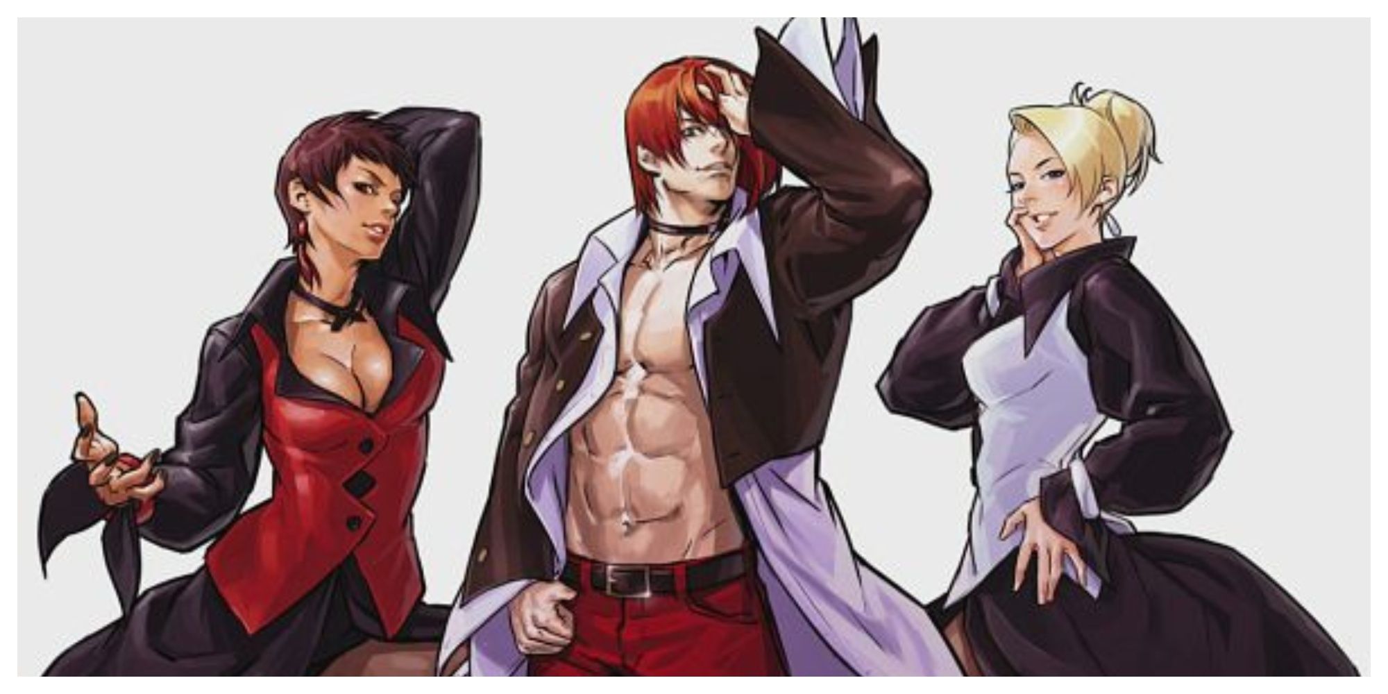 Vice, Iori Yagami, and Mature