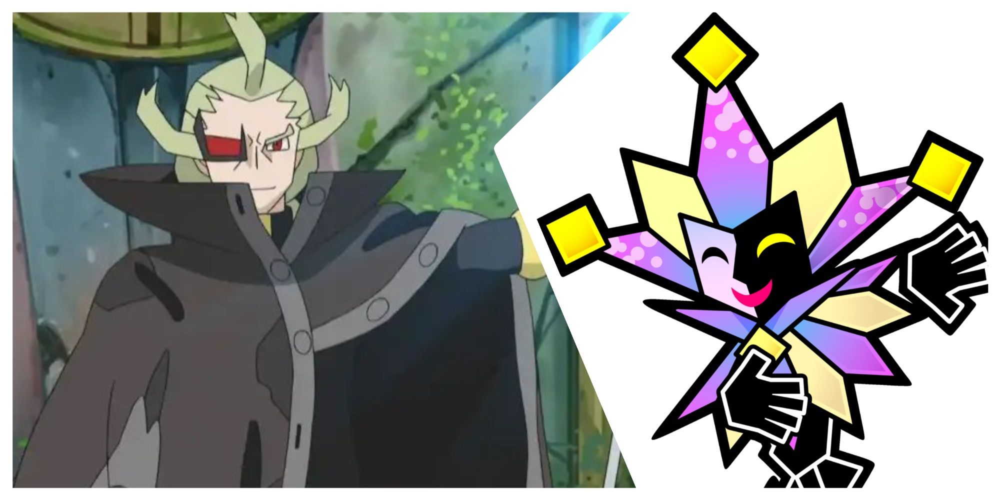 Ghetsis and Dimentio, two villains who betrayed villains