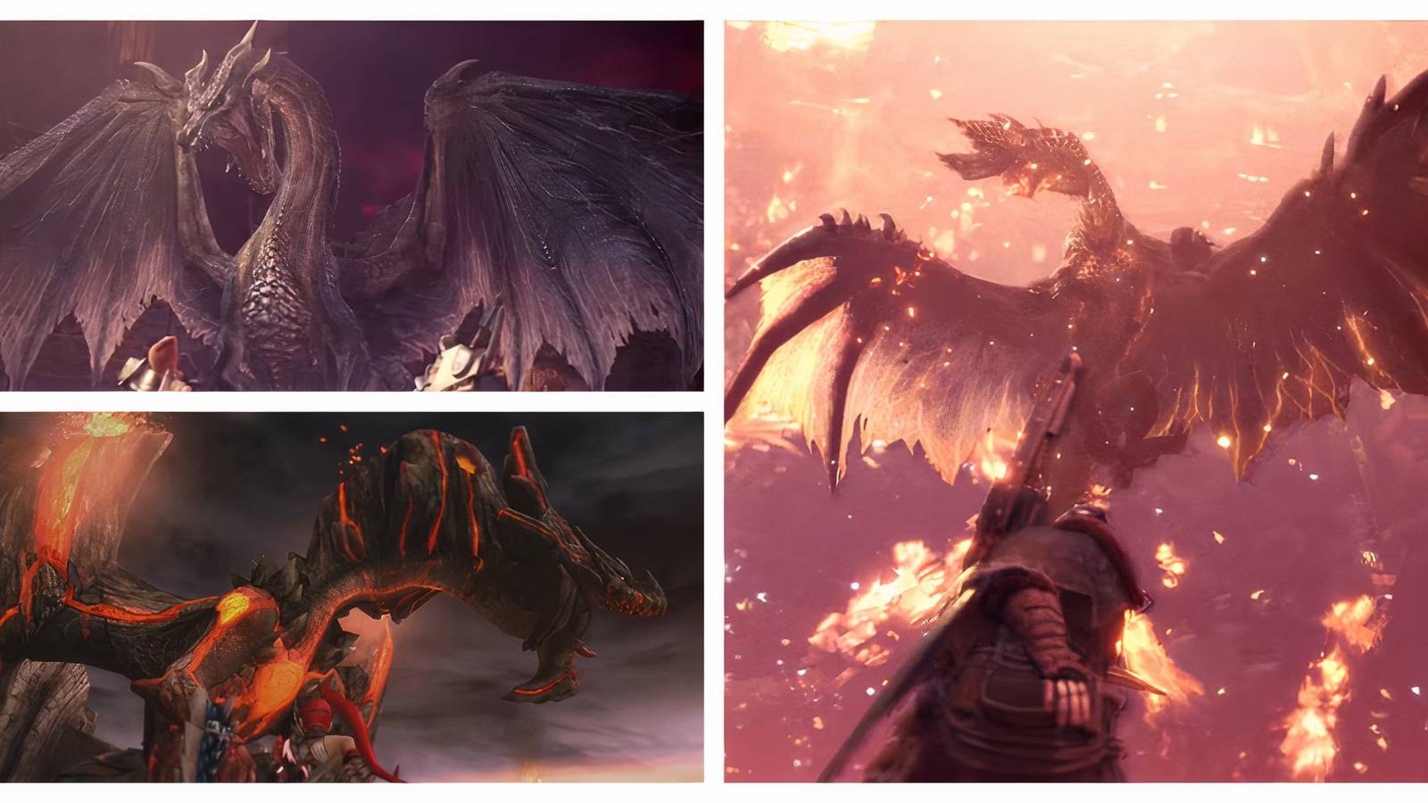 Fatalis, Alatreon and Dire Miralis