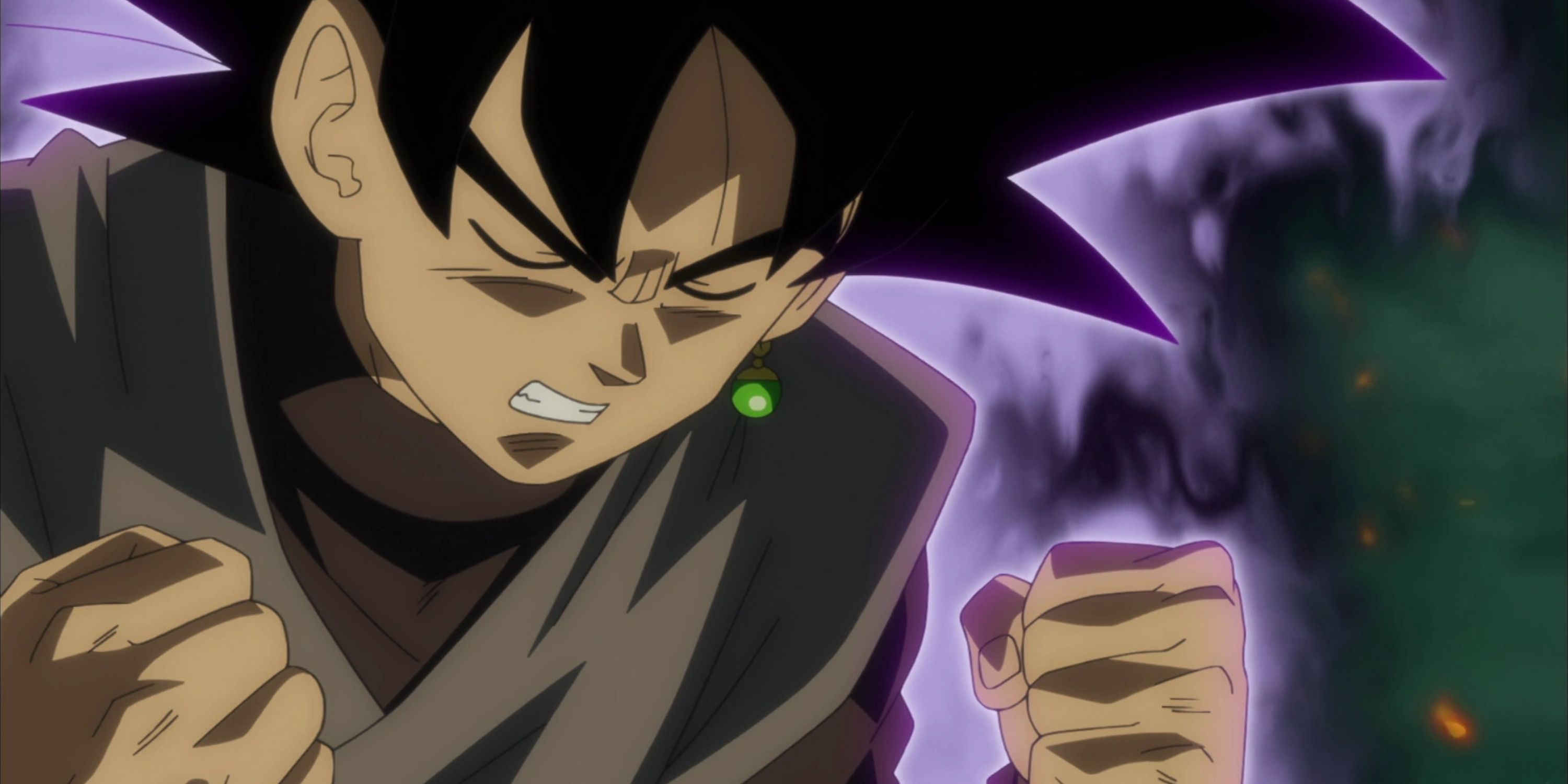 Goku Black using Ki Sense in Dragon Ball Super