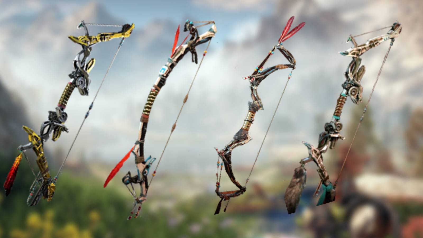 A selection of the best bows in Horizon Zero Dawn Remastered